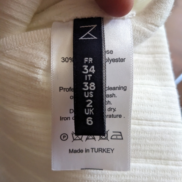 Zeynep Arcay cutout ribknit bodysuit nwt - Picture 9 of 14